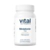 Vital Nutrients melatonina suplemento vegano 3mg botella