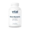 Frasco de multivitaminas Vital Nutrients sin hierro