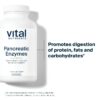 Detalle de etiqueta Vital Nutrients Pancreatic Enzymes