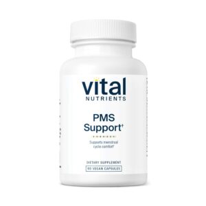 Etiqueta frontal de Vital Nutrients PMS Support