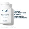 Cápsulas rojas de Resveratrol Vital Nutrients