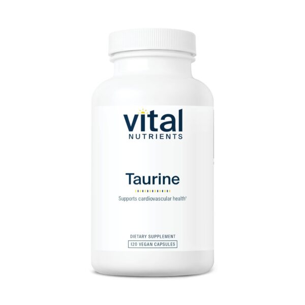 Frasco de Vital Nutrients Taurina 1000 mg