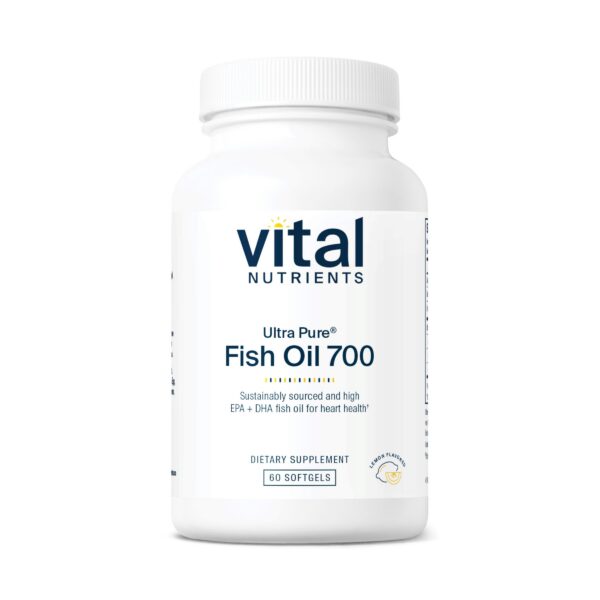 Version 1.0.0 Botella Vital Nutrients Ultra Pure Aceite de Pescado 700 Omega-3