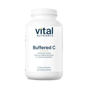 Vital Nutrients vitamina c bufereada 220 cápsulas