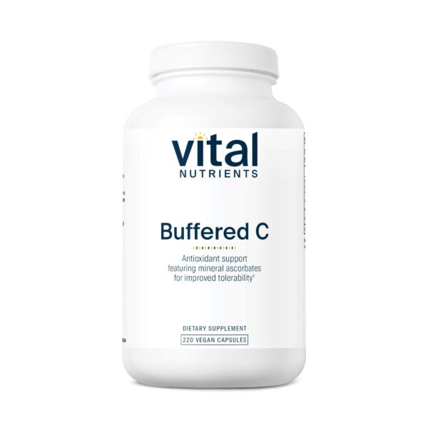 Vital Nutrients vitamina c bufereada 220 cápsulas