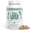 VITAL NUTRITIVE Vital Liver Support frasco suplemento hepático