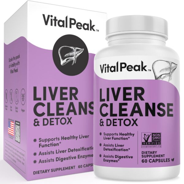 Version 1.0.0 Frasco de Vital Peak Liver Cleanse Detox & Repair