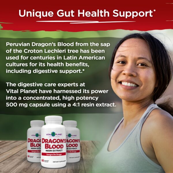 Etiqueta de Dragon's Blood Resin Extract