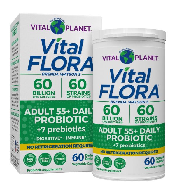 Vital Planet Vital Flora probiótico 60 cápsulas