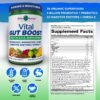 Suplemento Vital Gut Boost polvo con ingredientes naturales orgánicos