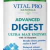Vital Pro Naturals Advanced Digest etiqueta frontal