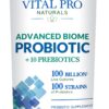Vital Pro Naturals probiótico avanzado 30 cápsulas salud digestiva