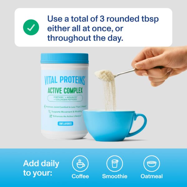 Porciones de 20 g de colágeno