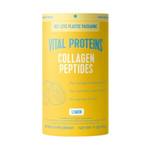 Frasco Vital Proteins Colágeno Limón 14 porciones