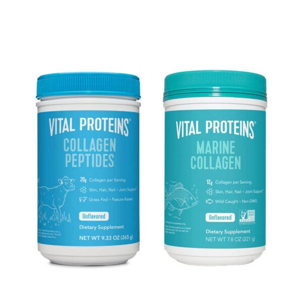 Vital Proteins Collagen Peptides frentes de envase
