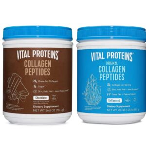 Vital Proteins polvo de colágeno 20 oz etiqueta frontal