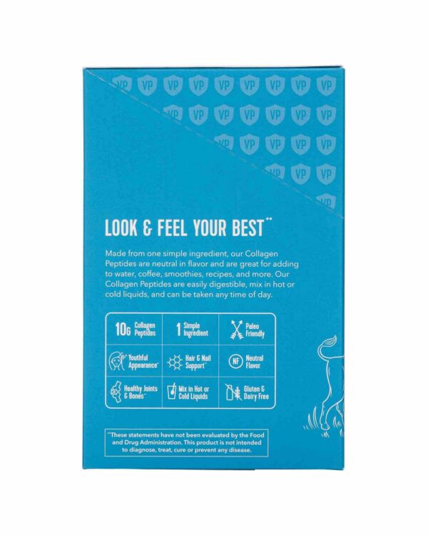 Version 1.0.0 Vital Proteins ingredientes en etiqueta