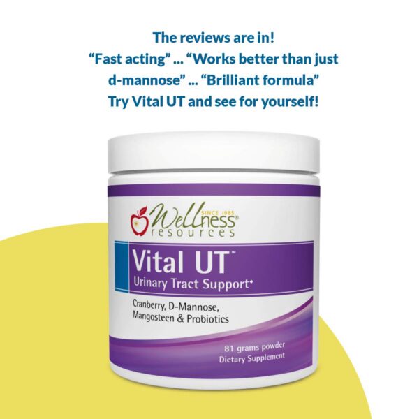 Vital UT suplemento natural sin aditivos para salud urinaria