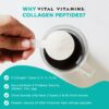 Vital Vitamins envase de polvo – vista lateral