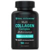 Vital Vitamins multi collagen cápsulas frasco frontal