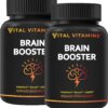 Version 1.0.0 Vital Vitamins suplemento nootrópico para cerebro paquete de 2