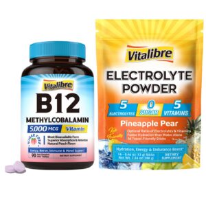 Version 1.0.0 Frasco de Vitalibre Vitamin B12 Sublingual 5000 mcg