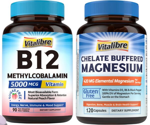 Vitalibre Vitamina B12 Sublingual frasco frontal