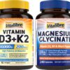 Vitalibre suplemento D3-K2 frasco con cápsulas