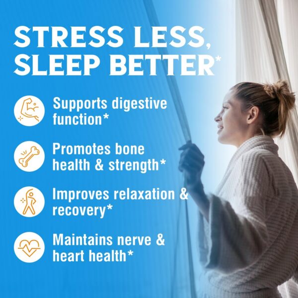 Cápsulas pequeñas de magnesio