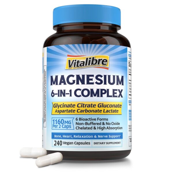 Frente de Vitalibre Magnesium Complex 6 en 1