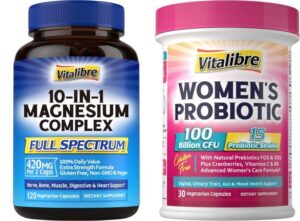 Version 1.0.0 Vitalibre probióticos mujeres 100 mil millones cfu suplemento salud