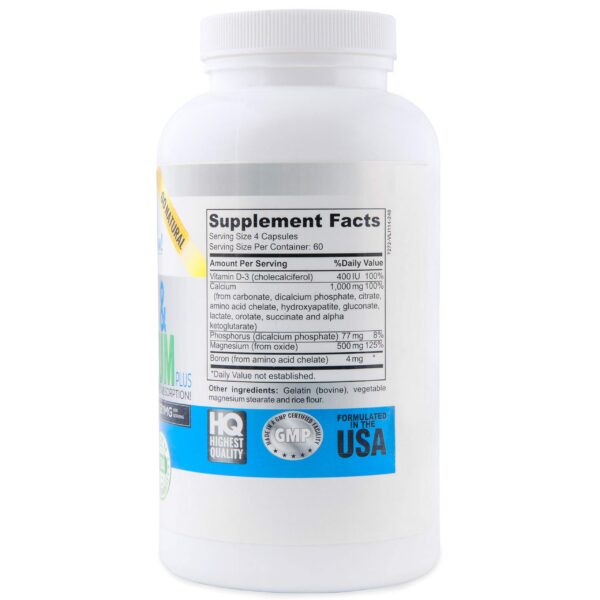 Version 1.0.0 Vitalité Now calcio magnesio 10 formas cápsulas etiqueta