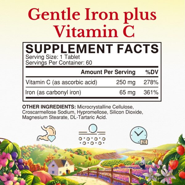 Empaque lateral de Vitalitown Hierro