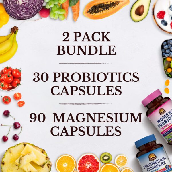 Version 1.0.0 Frasco de cápsulas de magnesio en el bundle