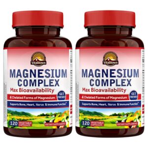 Vitalitown magnesio complejo frasco frontal