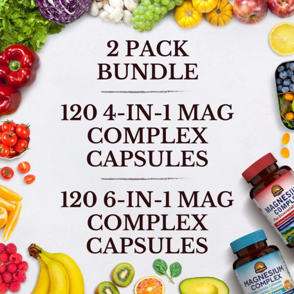 Interior del empaque de Vitalitown Mg Bundle