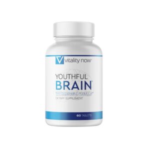 Vitality Now Youthful Brain suplemento tabletas para memoria