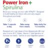 Cápsulas de Vitality Power Iron + Spirulina
