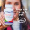 Tabla nutricional de Vitality Power Iron + Spirulina