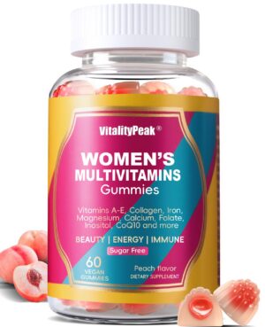 VitalityPeak gomitas multivitamínicas frente al envase