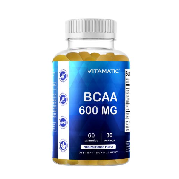 Vitamatic BCAA Gomitas envase frontal
