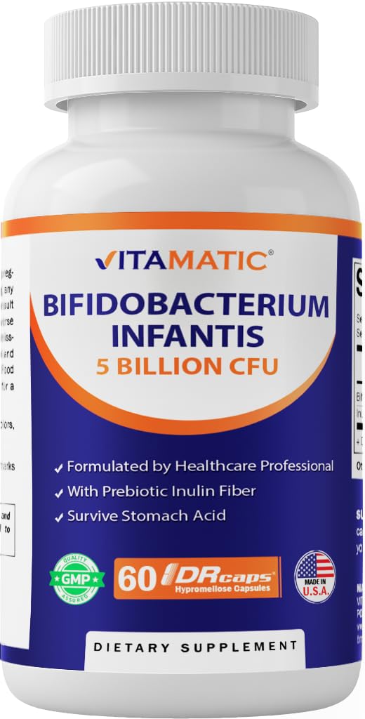 Vitamatic bifidobacterium infantis cápsulas soporte digestivo 60 unidades