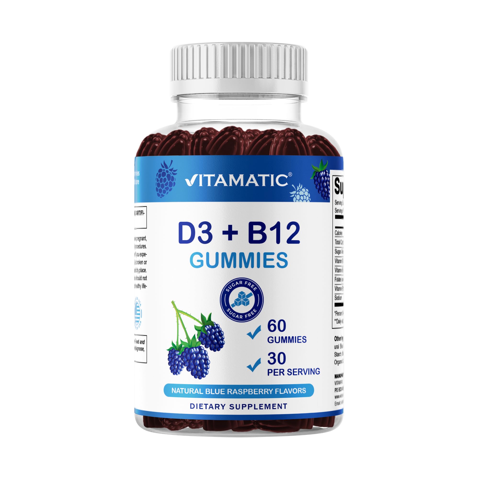 Vitamatic D3-B12 Gummies