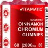 Gomitas Vitamatic con cromo y canela para salud y metabolismo