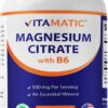 Frasco Vitamatic Magnesio Citrato 500 mg