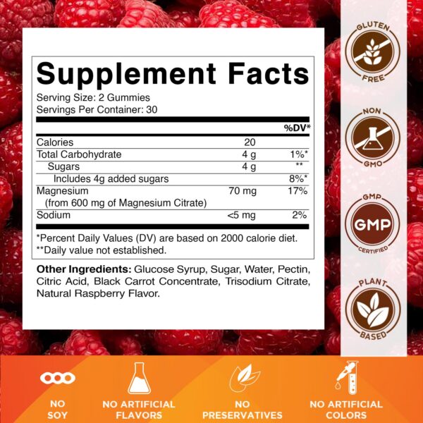 Envase de Vitamatic Magnesium Gummies