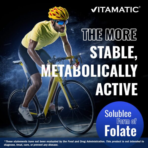 Envase Vitamatic Metilfolato en estante