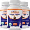 Version 1.0.0 Paquete de 3 de cápsulas Vitamatic ajo negro fermentado 1000 mg