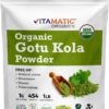 Envase Vitamatic Polvo Gotu Kola Orgánico 1 libra