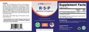 Vitamatic R-5-P cápsulas 120 cápsulas frasco